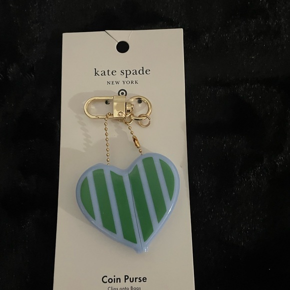 kate spade Accessories - Kate Spade x Target Striped Coin Pouch Bag
Charm NWT Limited Edition